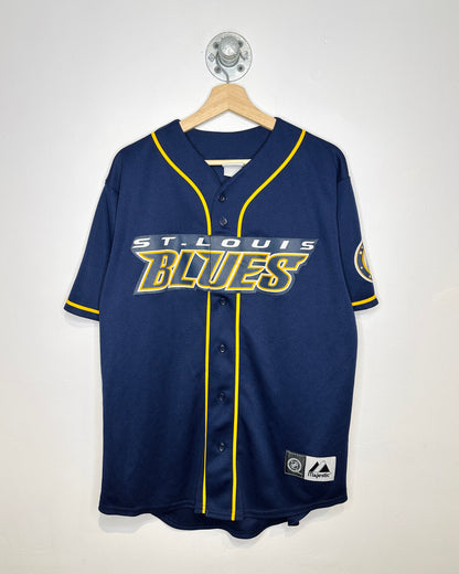2000s St. Louis Blue Navy Baseball Jersey