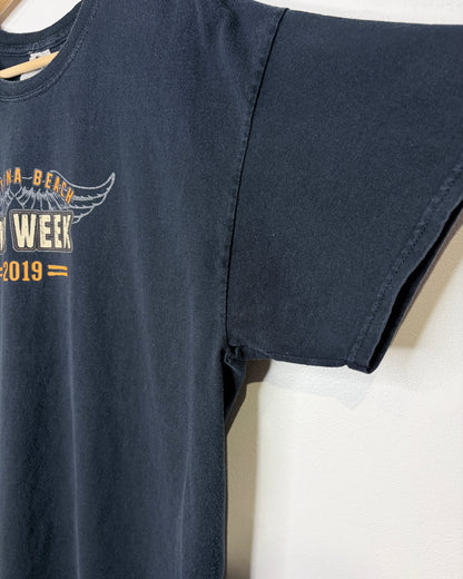 Daytona Bike Week Black Biker Tee Shirt