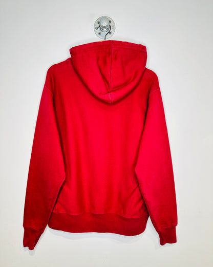 Champion Reverse Weave Burgundy Blank Hoodie