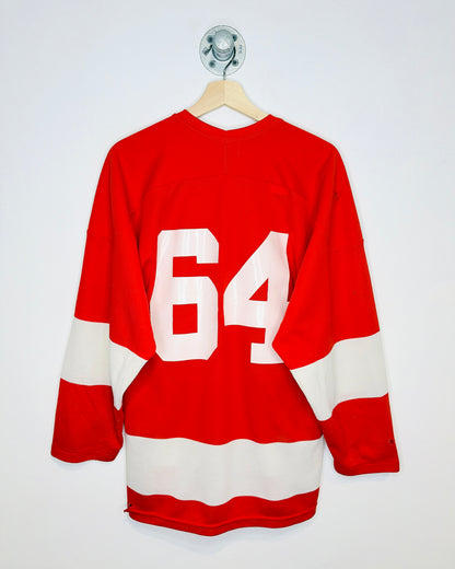 True Vintage 1970s “Legal Beagle” Snoopy University Of Alberta Law Red Hockey Jersey