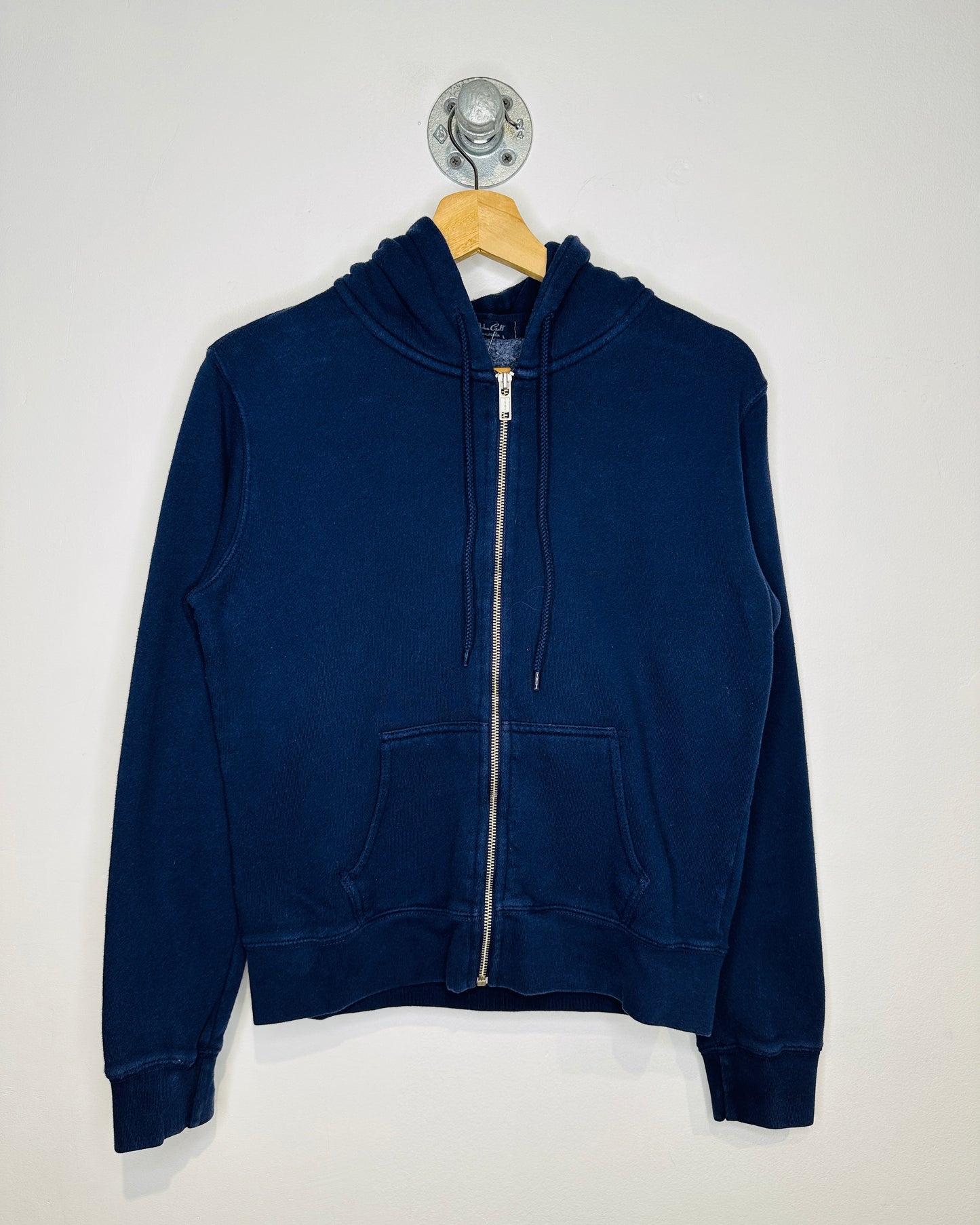 2000s John Galt Navy Blue Women’s Zip Up Hoodie