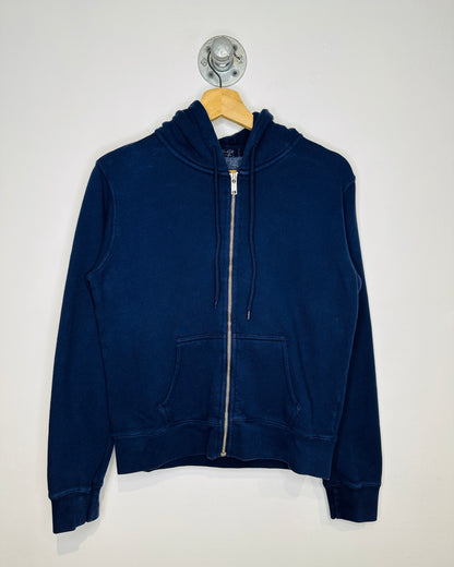 2000s John Galt Navy Blue Women’s Zip Up Hoodie
