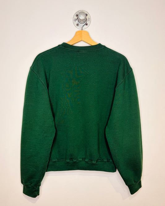 2000s University Of Alberta Green Crewneck Sweatshirt
