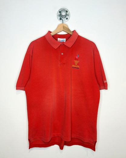 Vintage 1996 Atlanta Olympics Red Polo Shirt