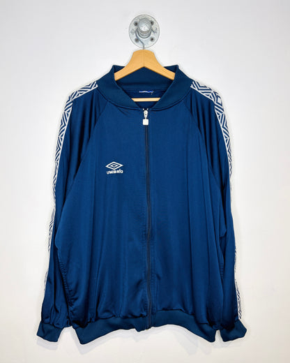 Vintage Umbro Embroidered Navy Track Jacket