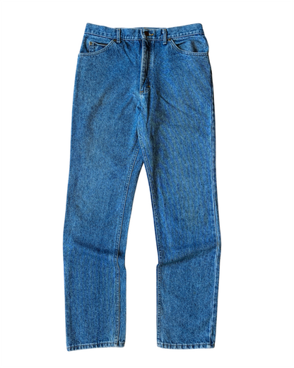 Vintage 90s Lee Mid Wash Straight Leg Jeans