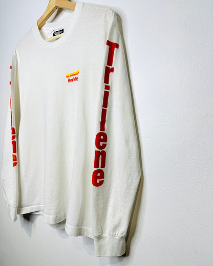 Vintage 90s Berkley Paper Thin White Longsleeve Shirt