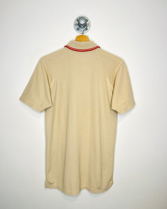 Vintage 70s Earth Tone Thin Polo Shirt