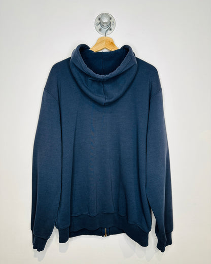 Carhartt Turner Faded Navy Zip Up Hoodie