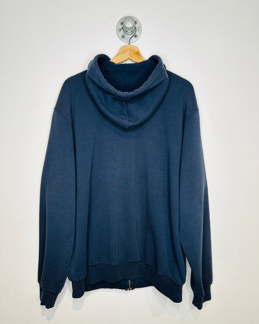 Carhartt Turner Faded Navy Zip Up Hoodie