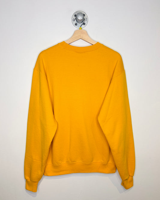 2010s U Of A Mustard Colour Crewneck Sweatshirt