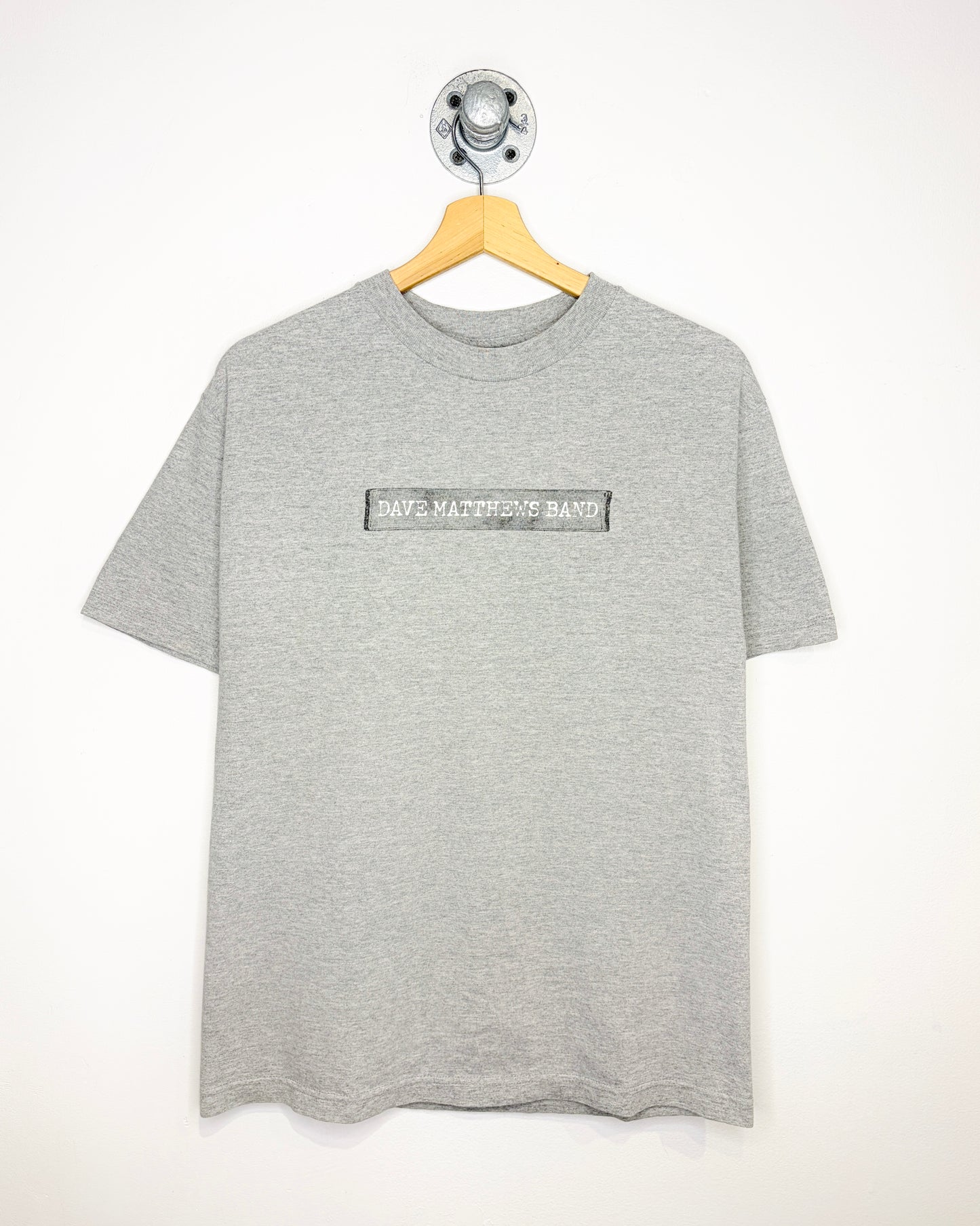 Vintage 2002 Dave Matthew’s Spring Tour Grey Tee Shirt