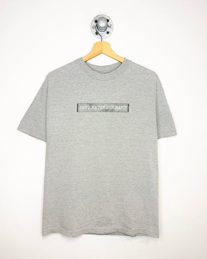 Vintage 2002 Dave Matthew’s Spring Tour Grey Tee Shirt