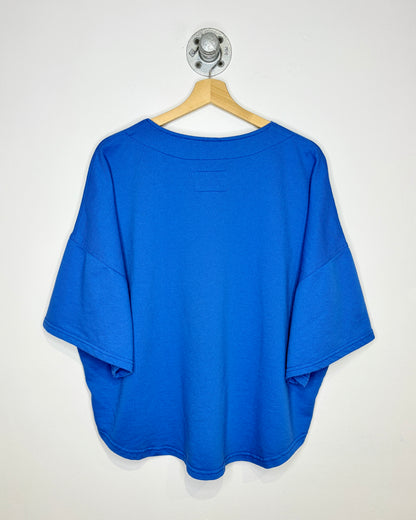Vintage 1994 America’s Bodybuilding Best Blue Henley Shirt