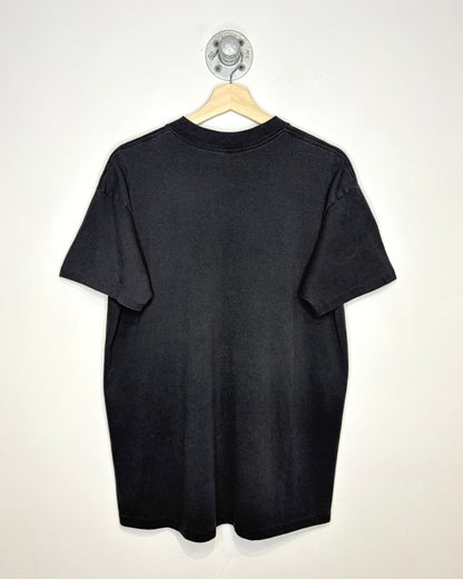Vintage 90s Cowher Power Black Tee Shirt