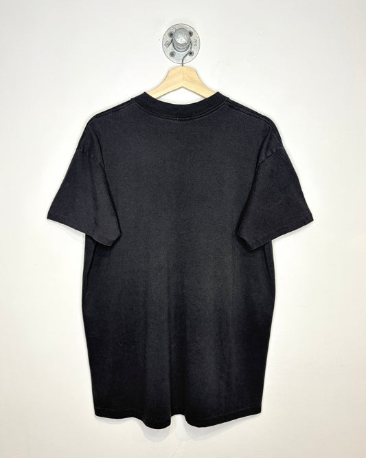 Vintage 90s Cowher Power Black Tee Shirt
