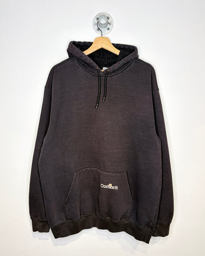 Vintage Early 2000s Carhartt Black Hoodie