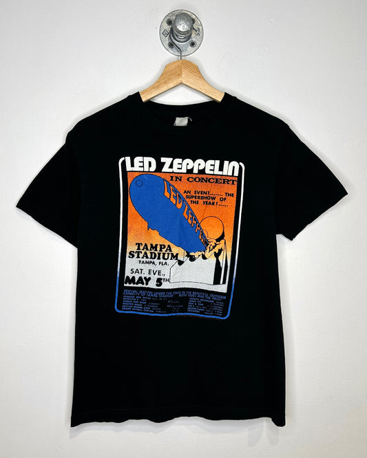 2006 Led Zeppelin In Concert Black Tee Shirt