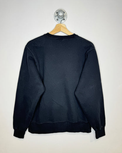 Vintage 2000s Champion Black Crewneck Sweatshirt