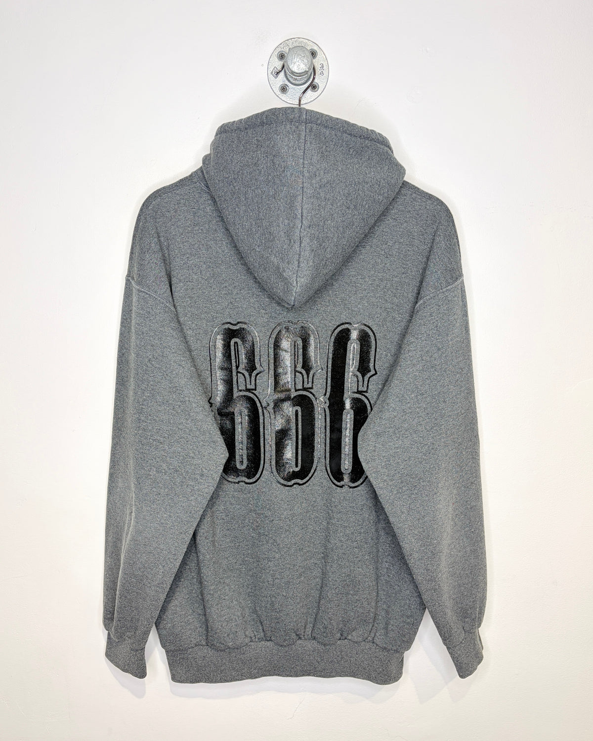 Vintage After Dark Motorcycles Edmonton Charcoal Grey Hoodie