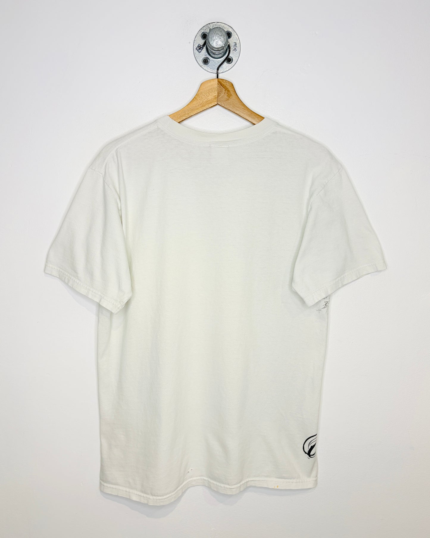 2000s Y2K Element Skateboards White Tee Shirt