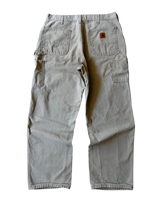 Vintage Carhartt Thrashed Baggy Earth Tone Pants