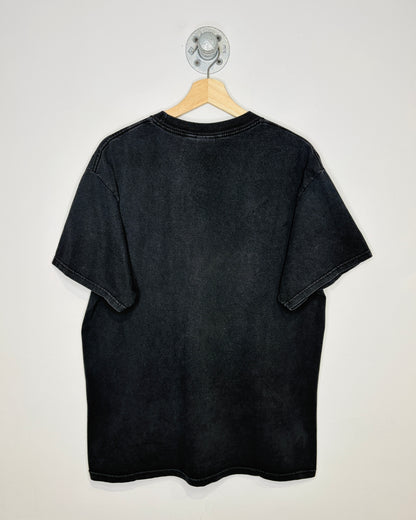 Vintage 2000s “Feelin’ Lucky” Faded Black Tee Shirt
