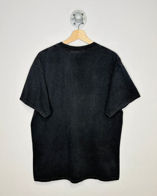 Vintage 2000s “Feelin’ Lucky” Faded Black Tee Shirt