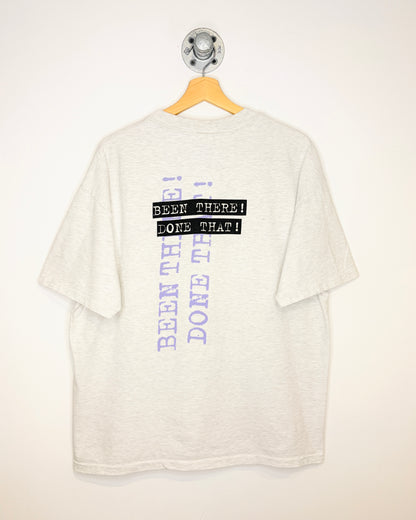 Vintage 90s Outrageous Heather Grey Tee Shirt