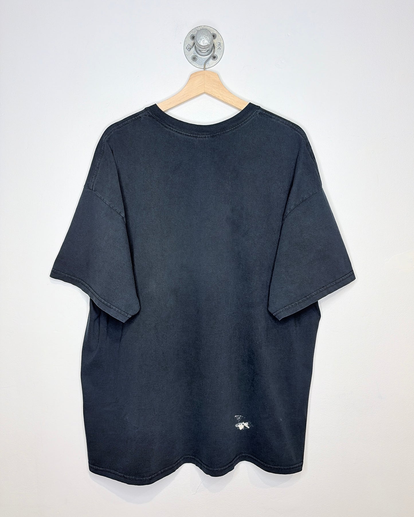 2000s Elvis Presley The King Faded Black Tee Shirt