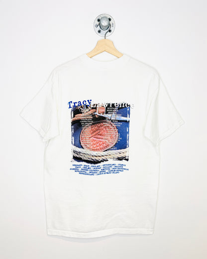 Vintage 90s Tracy Lawrence White Tee Shirt