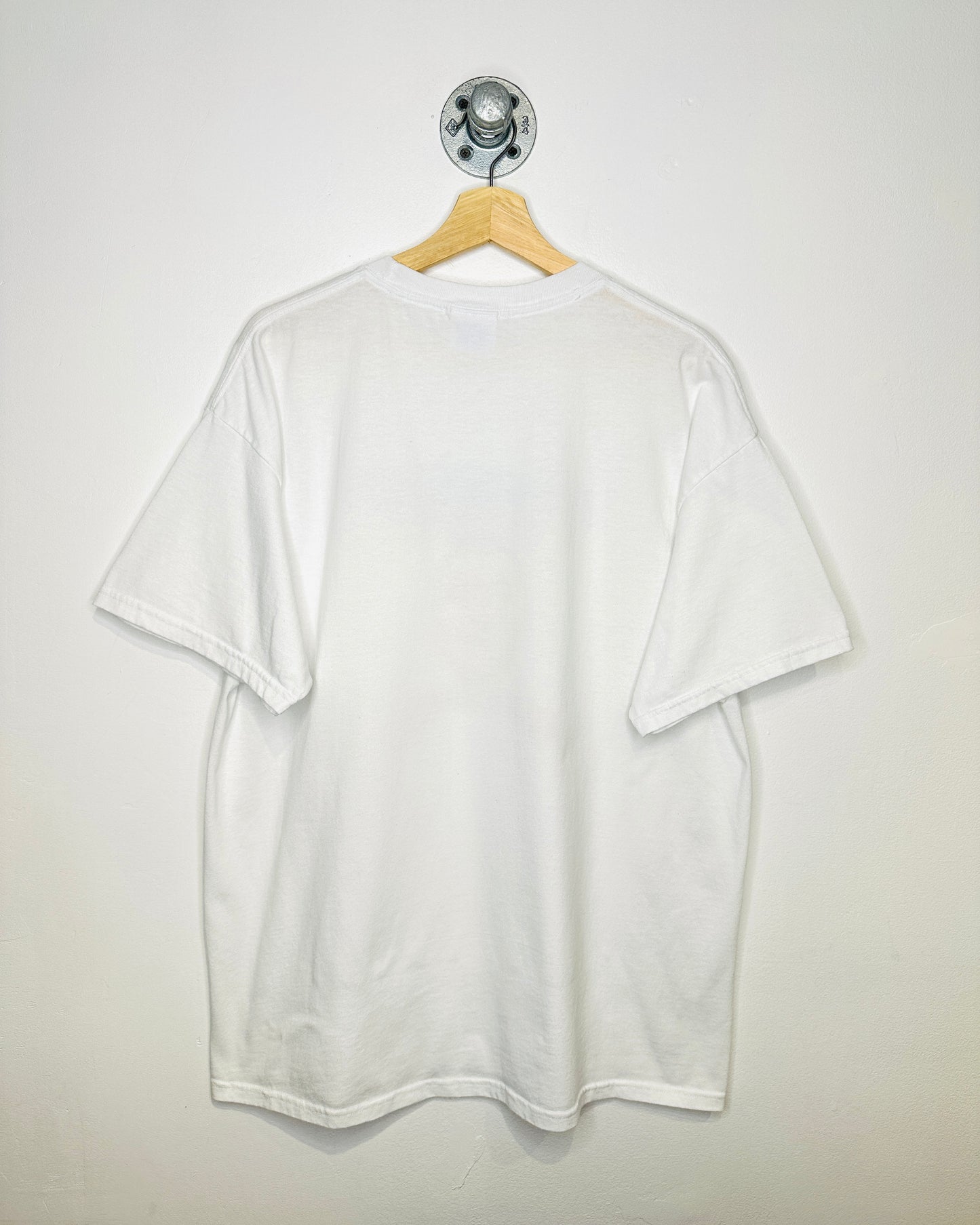 Vintage 2005 Curly For President White Tee Shirt