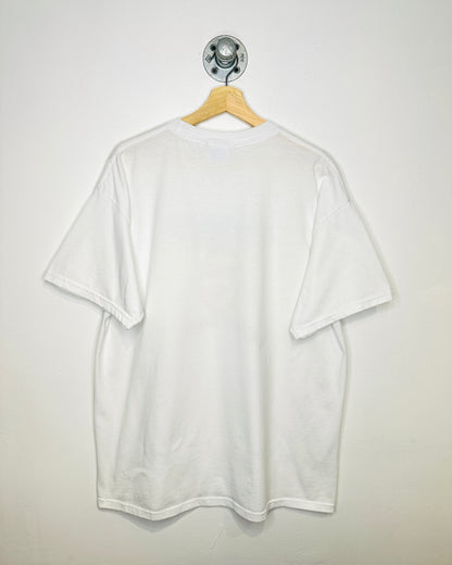 Vintage 2005 Curly For President White Tee Shirt