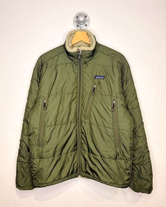 2000s Patagonia Forest Green Puff Jacket