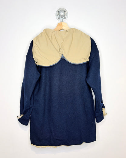 Vintage 70s-80s Columbia Sportswear Navy Wool Jacket