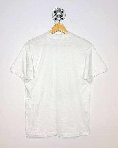 Vintage 70s Maine Moose White Tee Shirt