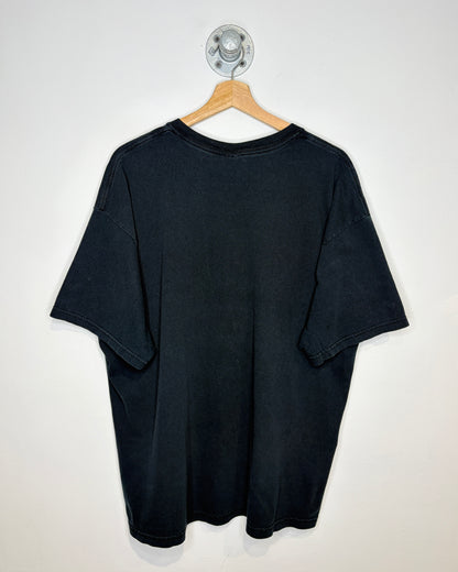 Vintage 2000s Saskatchewan Roughriders Football Black Tee Shirt