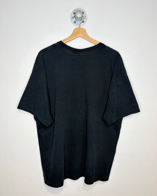 Vintage 2000s Saskatchewan Roughriders Football Black Tee Shirt