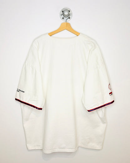 Vintage 1993 Coors Slo-Pitch White Baseball Jersey