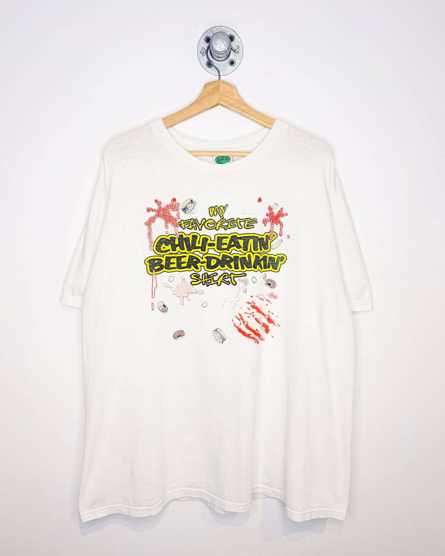 Vintage 90s “My Favorite Chili-Eatin’ Beer-Drinkin’ Shirt