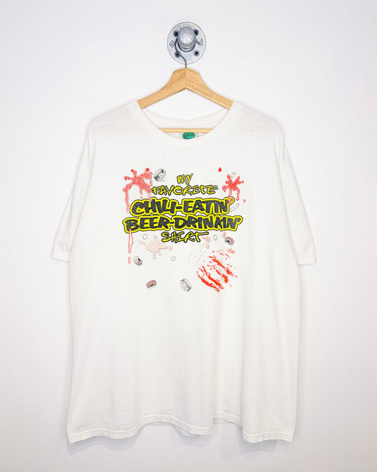 Vintage 90s “My Favorite Chili-Eatin’ Beer-Drinkin’ Shirt