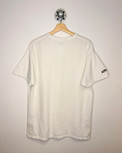 2000s Shrek The Third The Game Promo White Tee Shirt