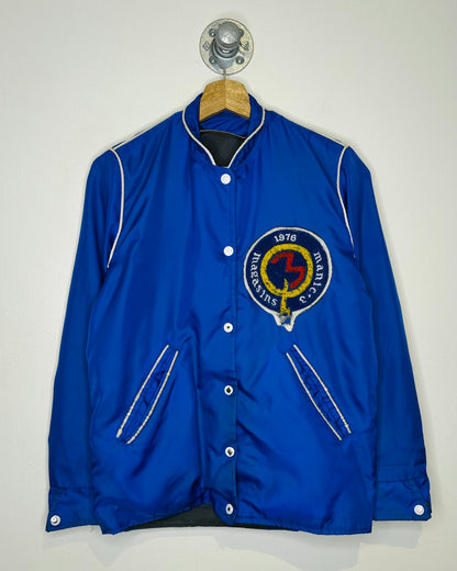 Vintage 1976 Manic 3 Blue Snap Button Jacket