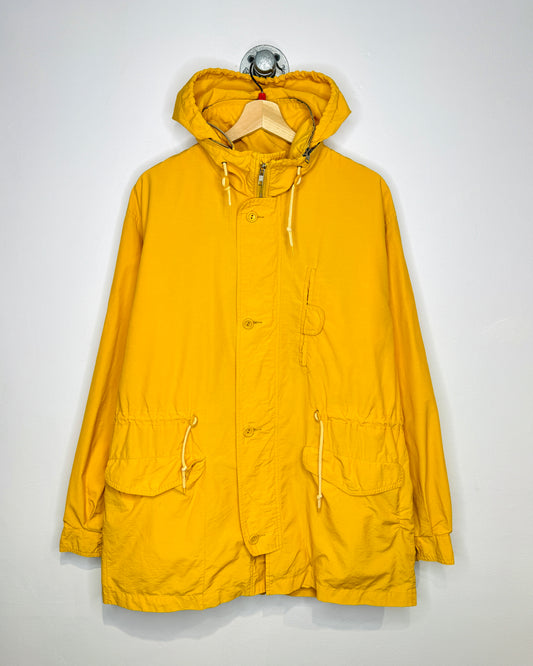 2000s GAP Yellow Hooded Field Coat