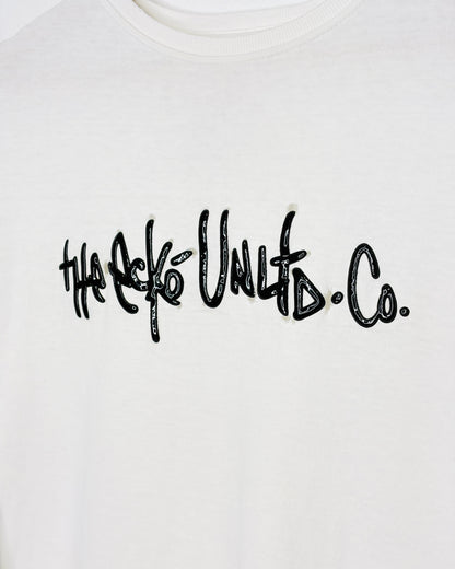 Y2K Ecko Unltd Co Gel Print White Tee Shirt