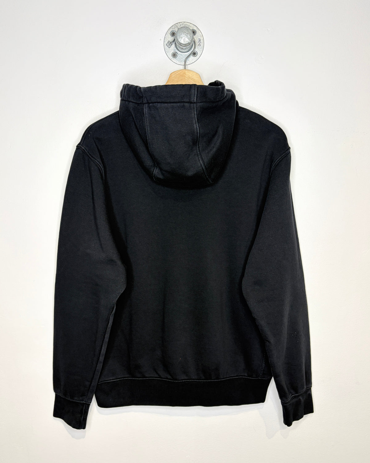 Nike Embroidered Mini Logo Black Hoodie