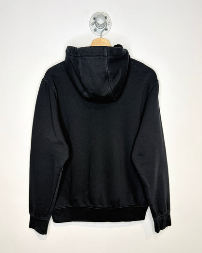 Nike Embroidered Mini Logo Black Hoodie