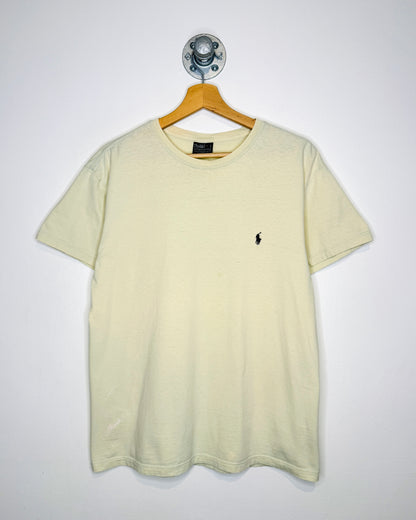 2000s Polo Ralph Lauren Pale Yellow Tee Shirt