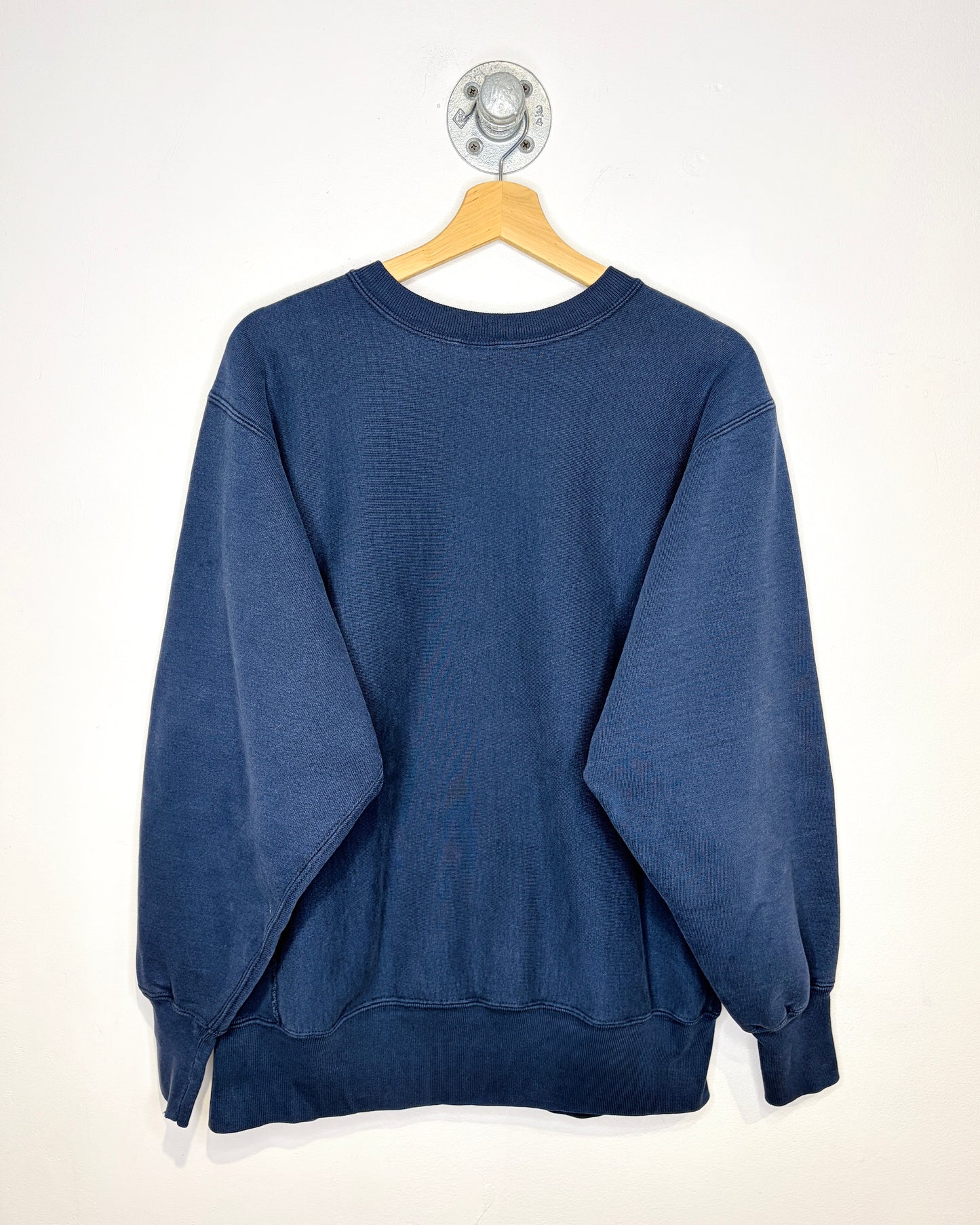 Vintage 90s Champion Reverse Weave Navy Crewneck Sweatshirt