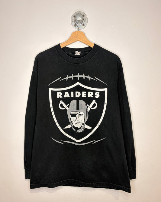 2000s Las Vegas Raiders Black Longsleeve Shirt